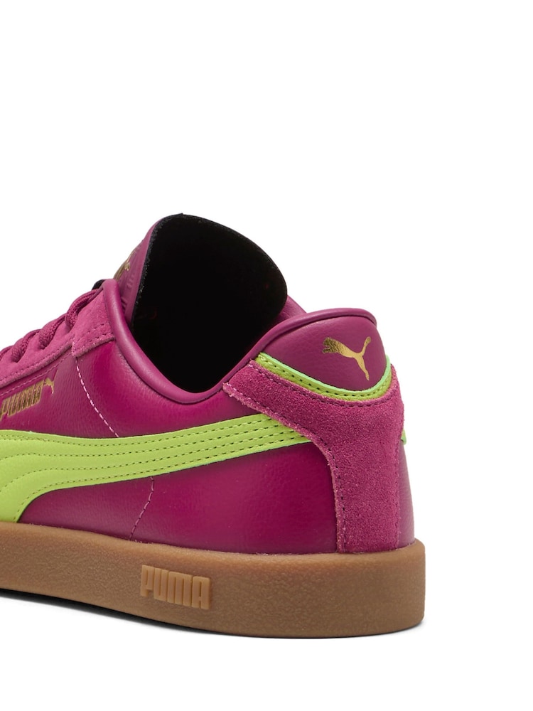 Puma Purple Womens Club Era Trainers - Image 6 of 6