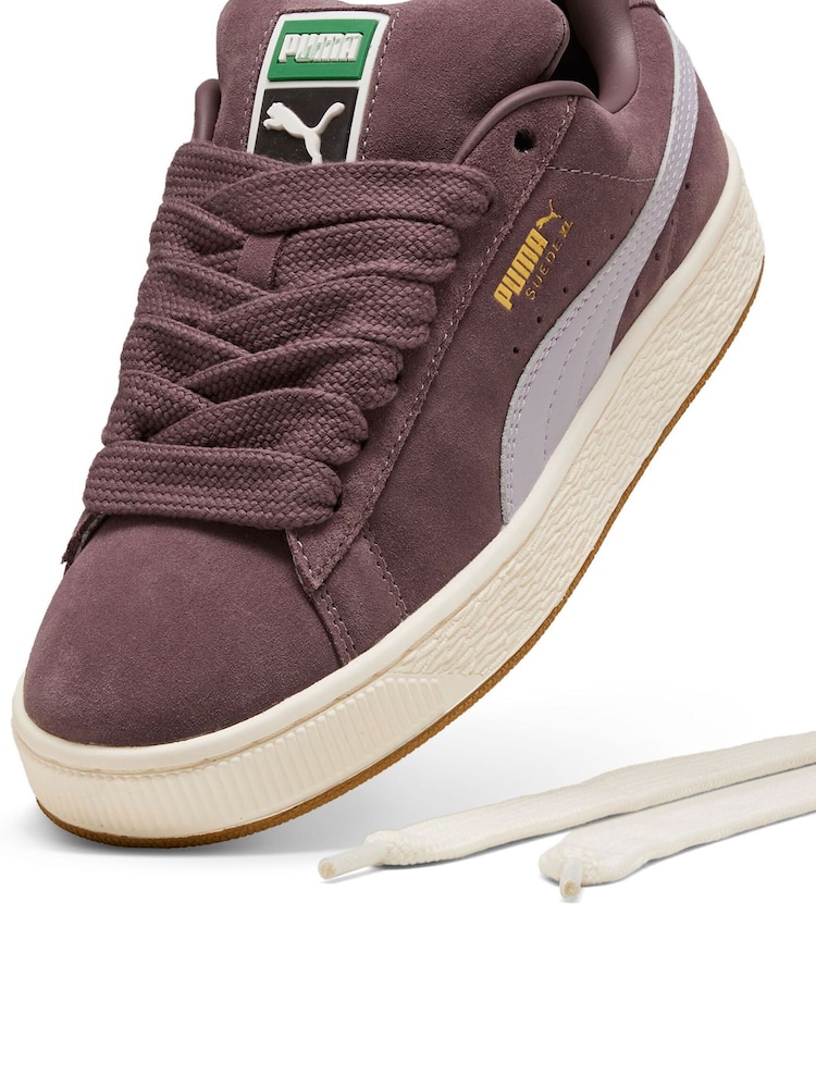 Puma Dark Purple Womens Suede XL Trainers - Image 6 of 6 Puma Dark Purple Womens Suede XL Trainers - Image 6 of 6