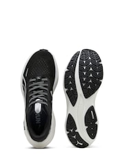 Puma Black/White Womens Magnify Nitro 3 Trainers - Image 6 of 6