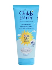 Childs Farm SPF50+ Sun Cream Fragrance Free 100ml - Image 1 of 4