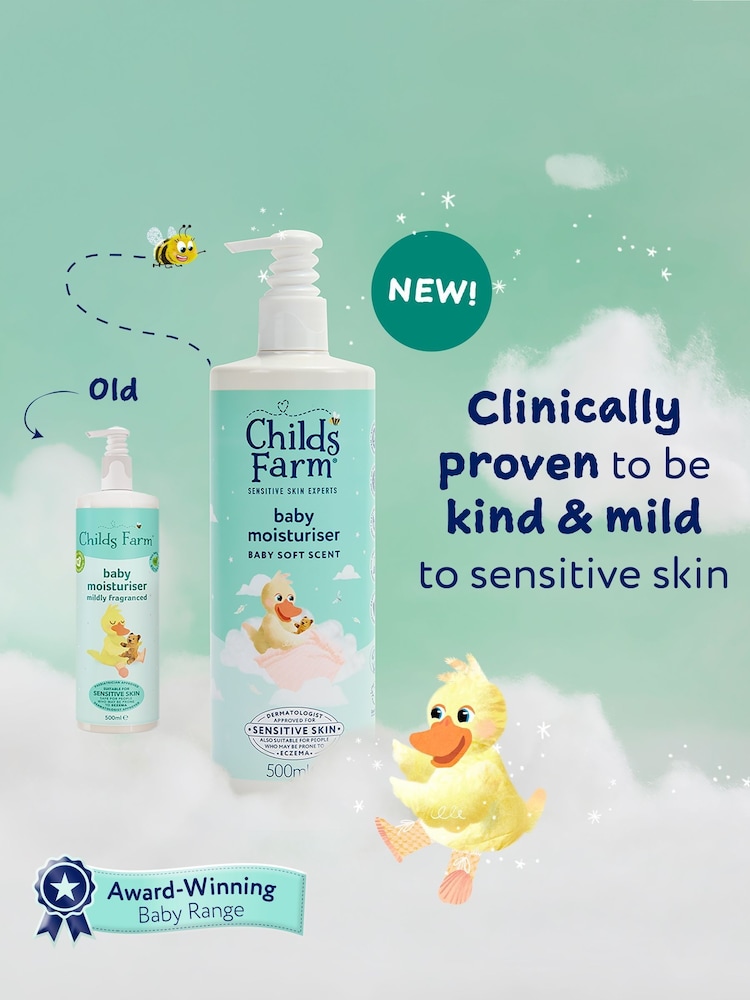 Childs Farm Baby Moisturiser, Baby Soft Scent 500ml - Image 2 of 4