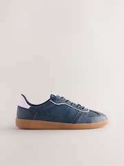 Navy Lace-Up Trainers - Image 7 of 9