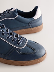 Navy Lace-Up Trainers - Image 9 of 9