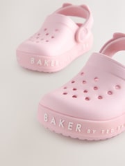 Baker By Ted Baker Borg Lined Clog Slippers - Image 4 of 6