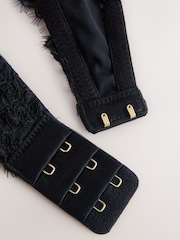 Black Pad Plunge A-E Lace Bra - Image 9 of 9