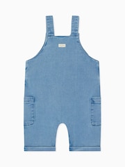 Mori Denim Blue Chambray Dungarees - Image 2 of 2