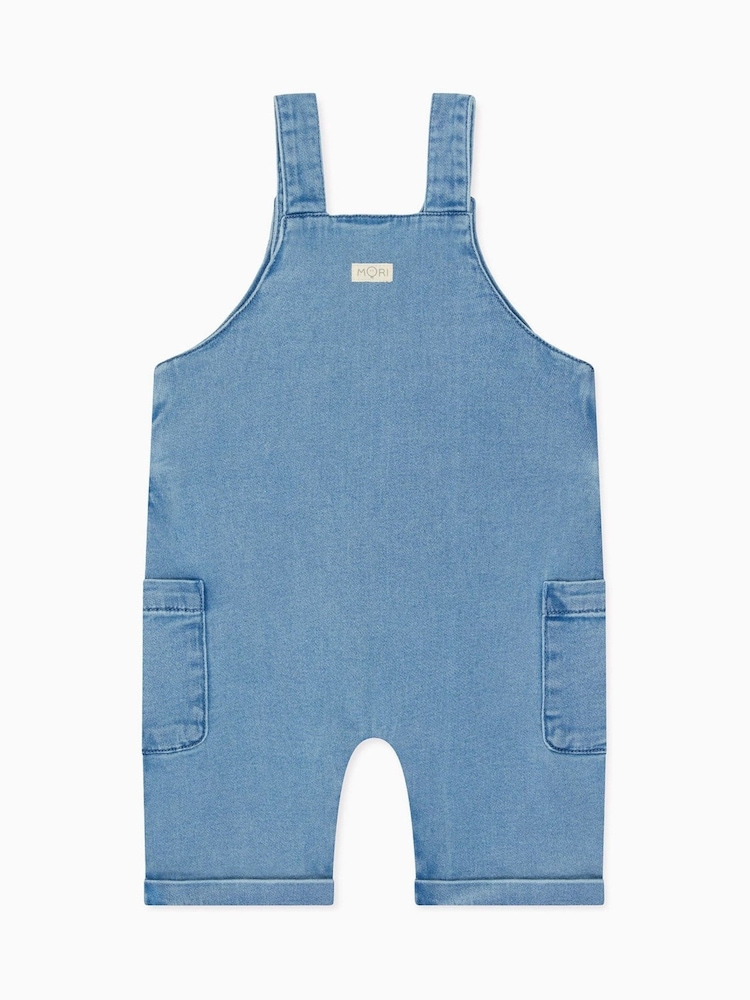 Mori Denim Blue Chambray Dungarees - Image 2 of 2