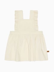 MORI Cream 100% Cotton Bamboo Cord Dress - Image 4 of 5