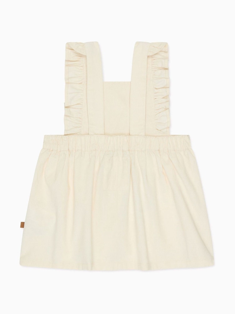 MORI Cream 100% Cotton Bamboo Cord Dress - Image 5 of 5