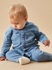 MORI Blue Pull Up Jeans - Image 1 of 3