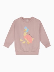 Mori Purple Jemima Puddleduck 100%  Cotton Sweatshirt - Image 3 of 3
