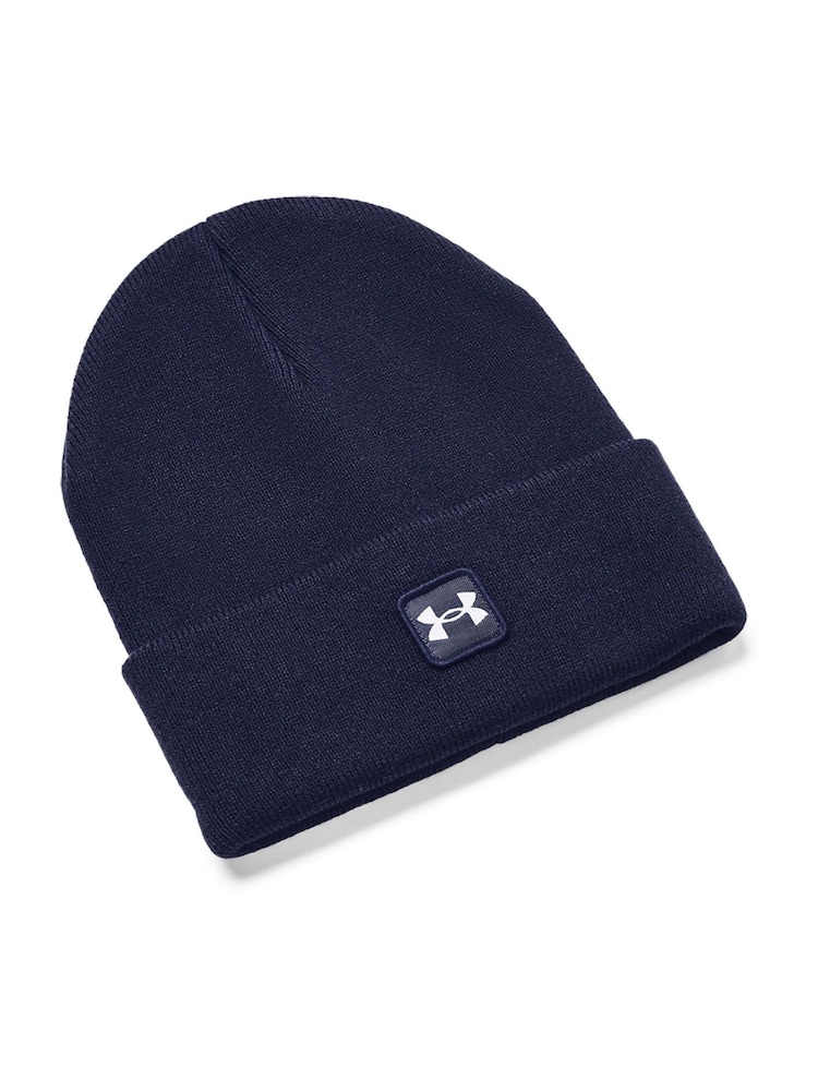 Under Armour Blue Half time Cuff Beanie - Image 2 of 3 Under Armour Blue Half time Cuff Beanie - Image 2 of 3