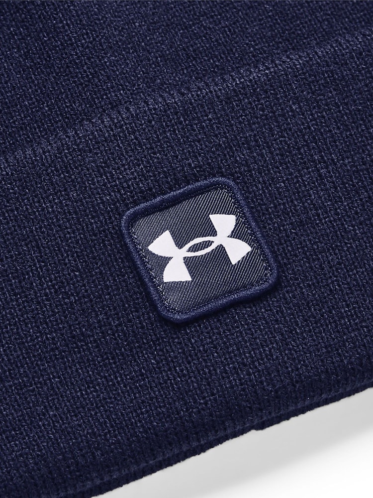 Under Armour Blue Half time Cuff Beanie - Image 3 of 3 Under Armour Blue Half time Cuff Beanie - Image 3 of 3