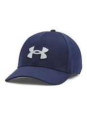 Under Armour Navy Blitzing Adjustable Hat - Image 1 of 2