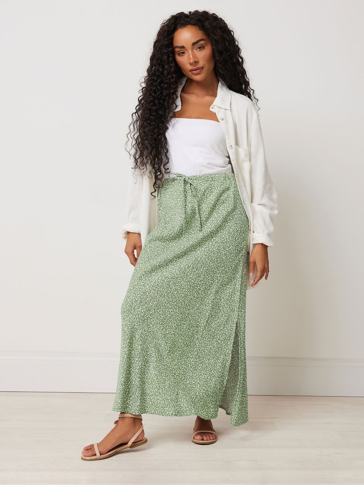 M&Co Green Petite Containing Skirt - Image 2 of 5