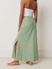 M&Co Green Petite Containing Skirt - Image 3 of 5