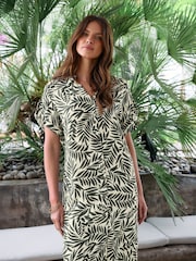 M&Co Natural Relaxed Shirt Dress - Image 2 of 3