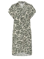 M&Co Natural Relaxed Shirt Dress - Image 3 of 3