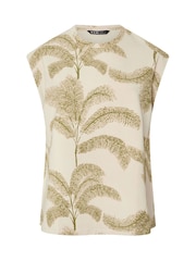 Yours Curve Cream Oversized Boxy Vest - Image 5 of 5