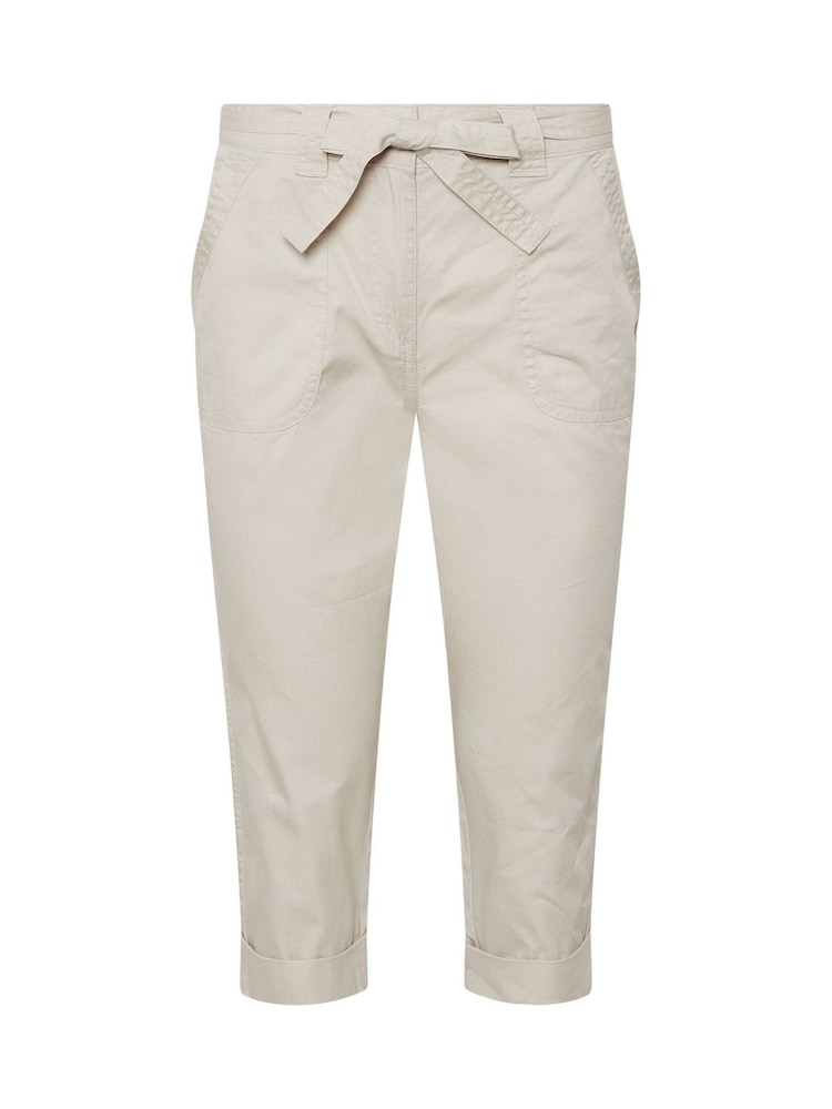 Natur - M&Co Petite Poplin Cropped Trousers - Bild 5 von 5