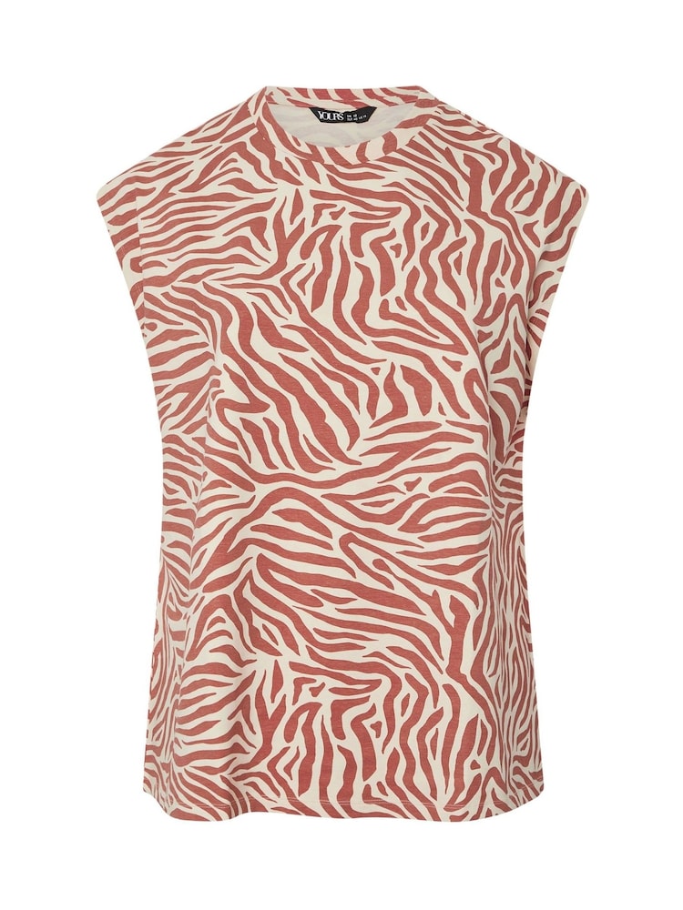 Yours Curve Red Oversized Boxy Vest - Image 4 of 4