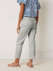 M&Co Grey Petite Cropped Jeans - Image 3 of 5