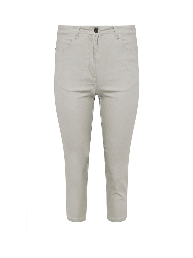 M&Co Grey Petite Cropped Jeans - Image 5 of 5