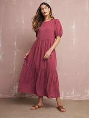 Платье мидакси с рукавами-буфами Long Tall Sally - Image 1 of 5