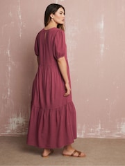 Платье мидакси с рукавами-буфами Long Tall Sally - Image 3 of 5