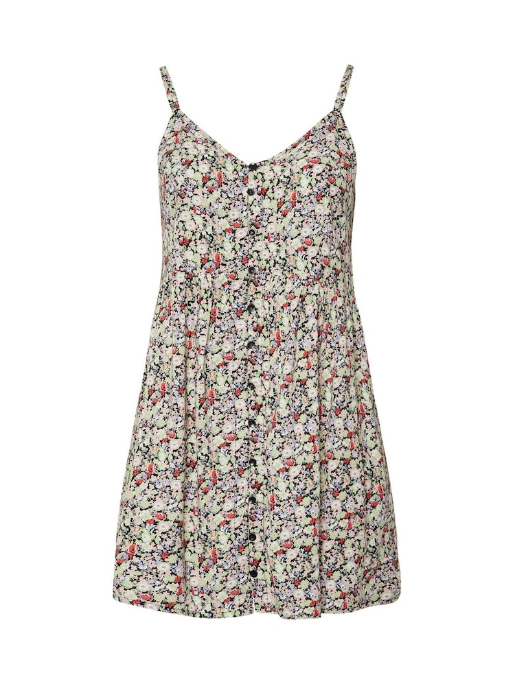 أخضر - Yours Curve Shirred Back Frill Camisole - صورة 6 من 6