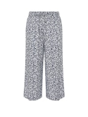 M&Co Blue Rayon Culottes - Image 5 of 5