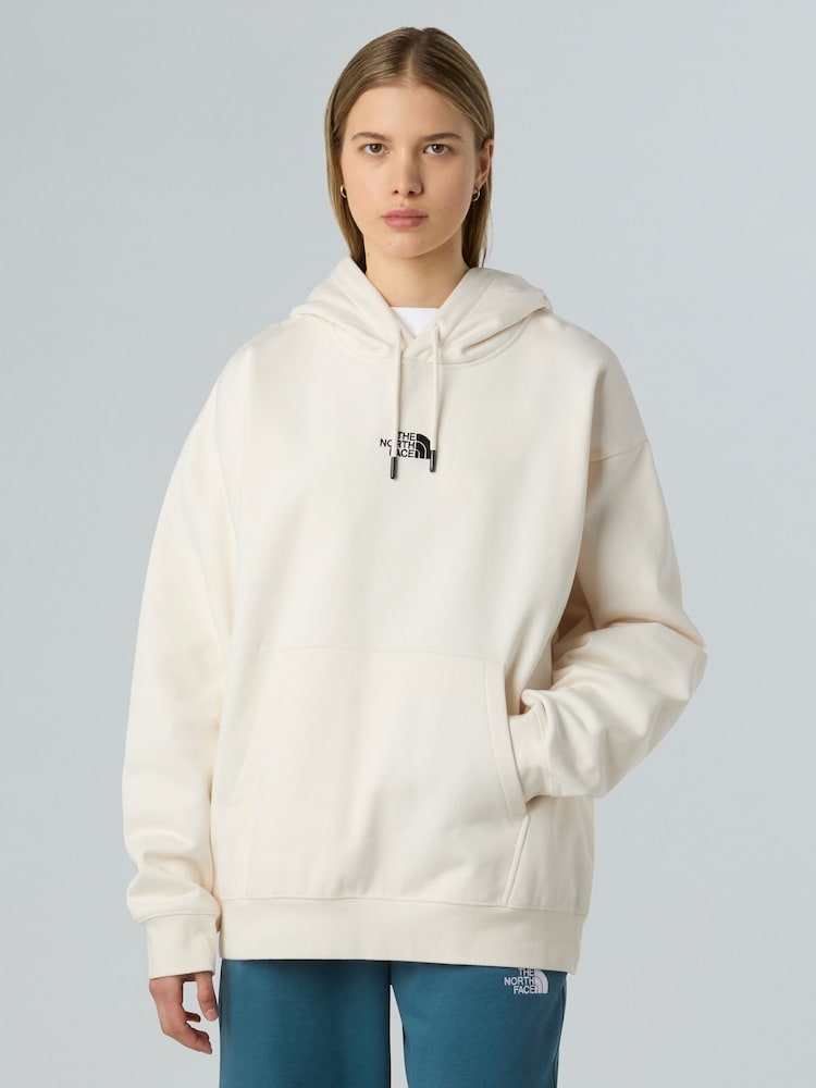 The North Face White Essential Oversized Hoodie - Image 1 of 5