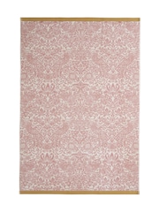 William Morris At Home Plaster Pink Strawberry Thief Towel - Image 3 of 6