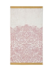 William Morris At Home Plaster Pink Strawberry Thief Towel - Image 5 of 6