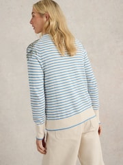 White Stuff White Lulu Embroidered Cardigan - Image 2 of 6