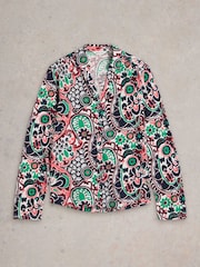 White Stuff Natural 100% Cotton Annie Jersey Shirt - Image 5 of 6