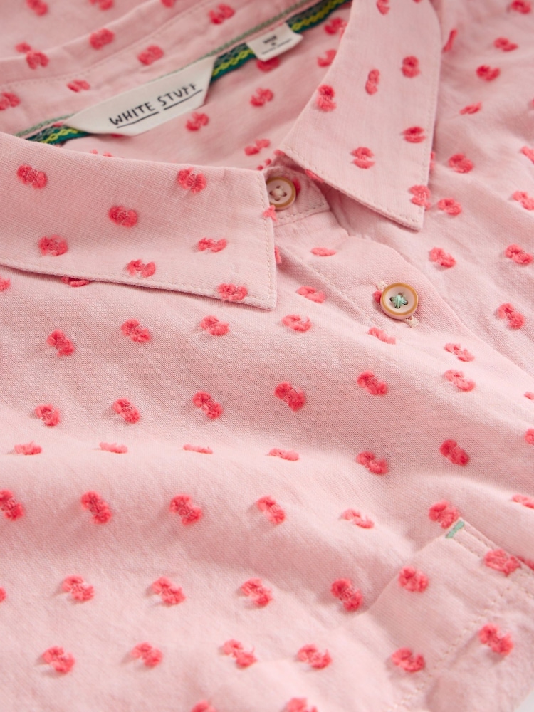 Розовый - White Stuff Ellie из 100% органического хлопка - Image 7 of 7