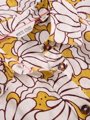 White Stuff Yellow Lydia 100% Linen Shirt - Image 6 of 6