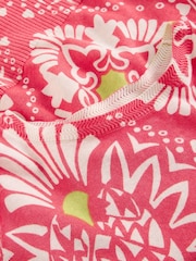 White Stuff Red 100% Organic Cotton Rose Jumper - Image 6 of 6