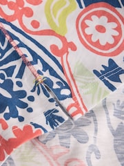 White Stuff Blue 100% Cotton Abbie T-Shirt - Image 6 of 6
