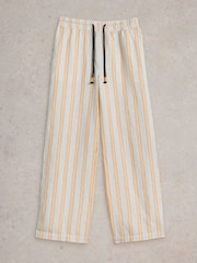 White Stuff Cream Belle Blend Trousers - Image 5 of 6
