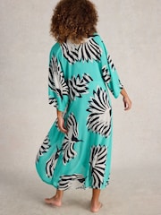 White Stuff Blue Cleo Kimono - Image 3 of 7