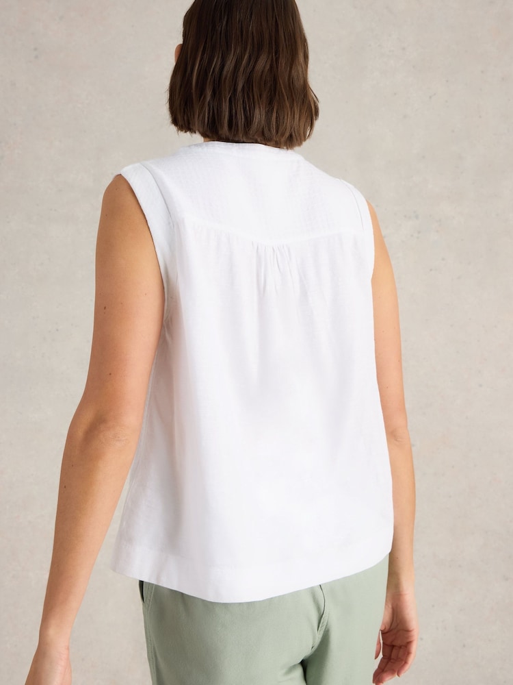 White Stuff White 100% Organic Cotton Isla Mix Blouses - Image 2 of 6