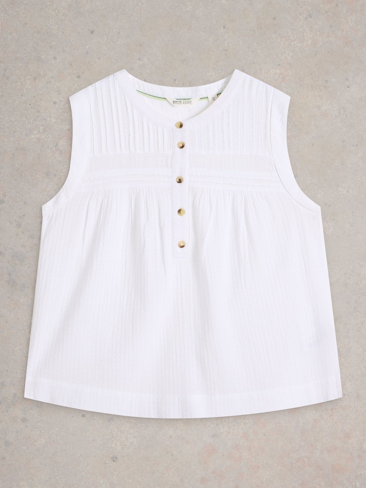 White Stuff White 100% Organic Cotton Isla Mix Blouses - Image 5 of 6