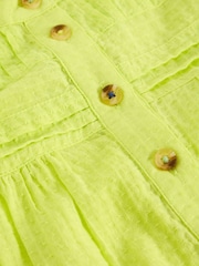 White Stuff Yellow 100% Organic Cotton Isla Mix Blouses - Image 6 of 6