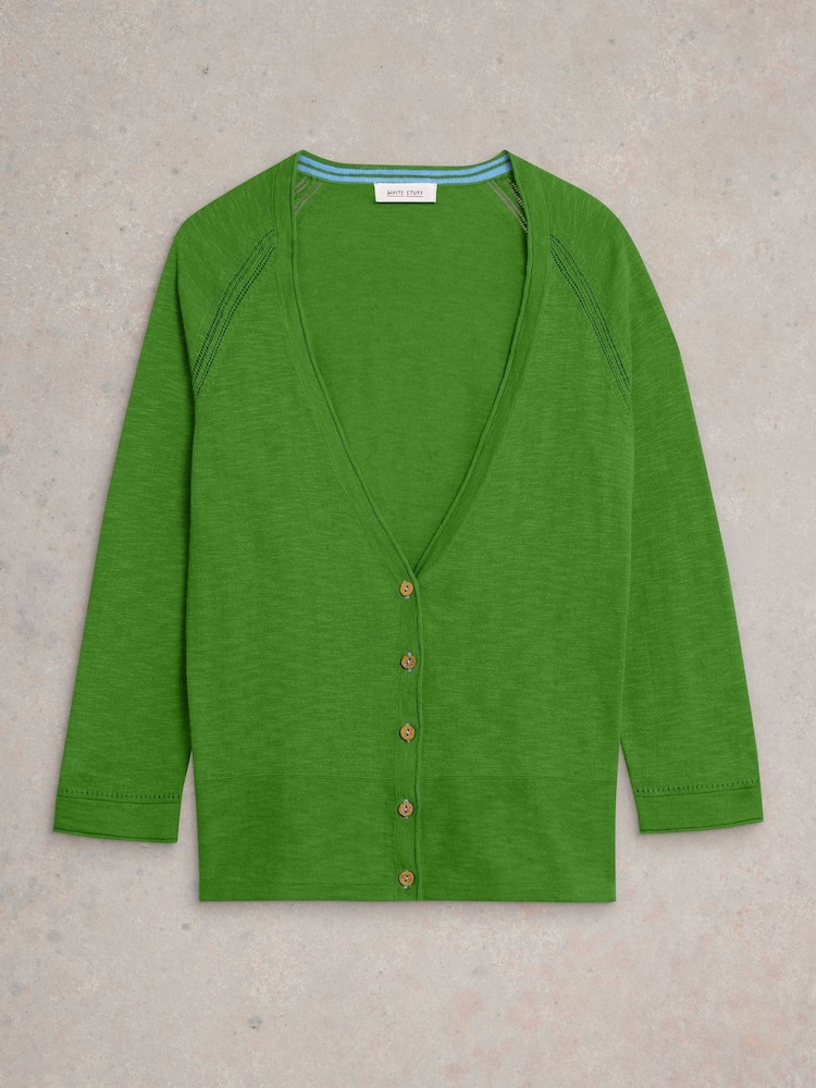 White Stuff Green Naria Cardigan - Image 5 of 6