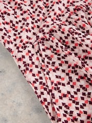 White Stuff Red Leah Jersey Dress - Image 6 of 6