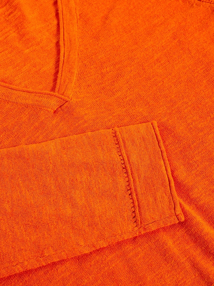 White Stuff Orange Naria Jumper - Image 6 of 6