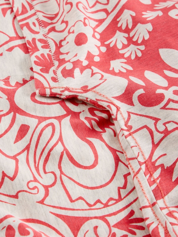 Rojo - Camiseta con muesca en el cuello Nelly de White Stuff - Imagen 6 de 6