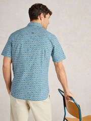 White Stuff Ramen Bowl Short Sleeve Printed Shirt - Изображение 2 из 6